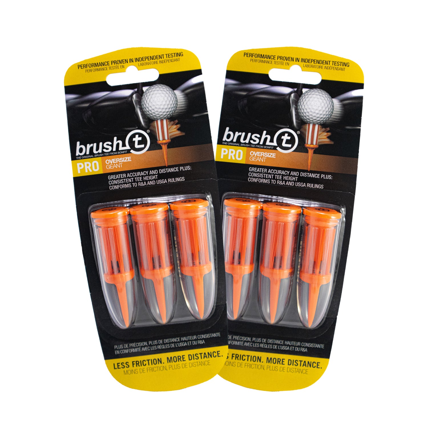 Brush T Flexible Gold orders Tees - Lot of 20 assorted pcs Black (standard), Orange (ov