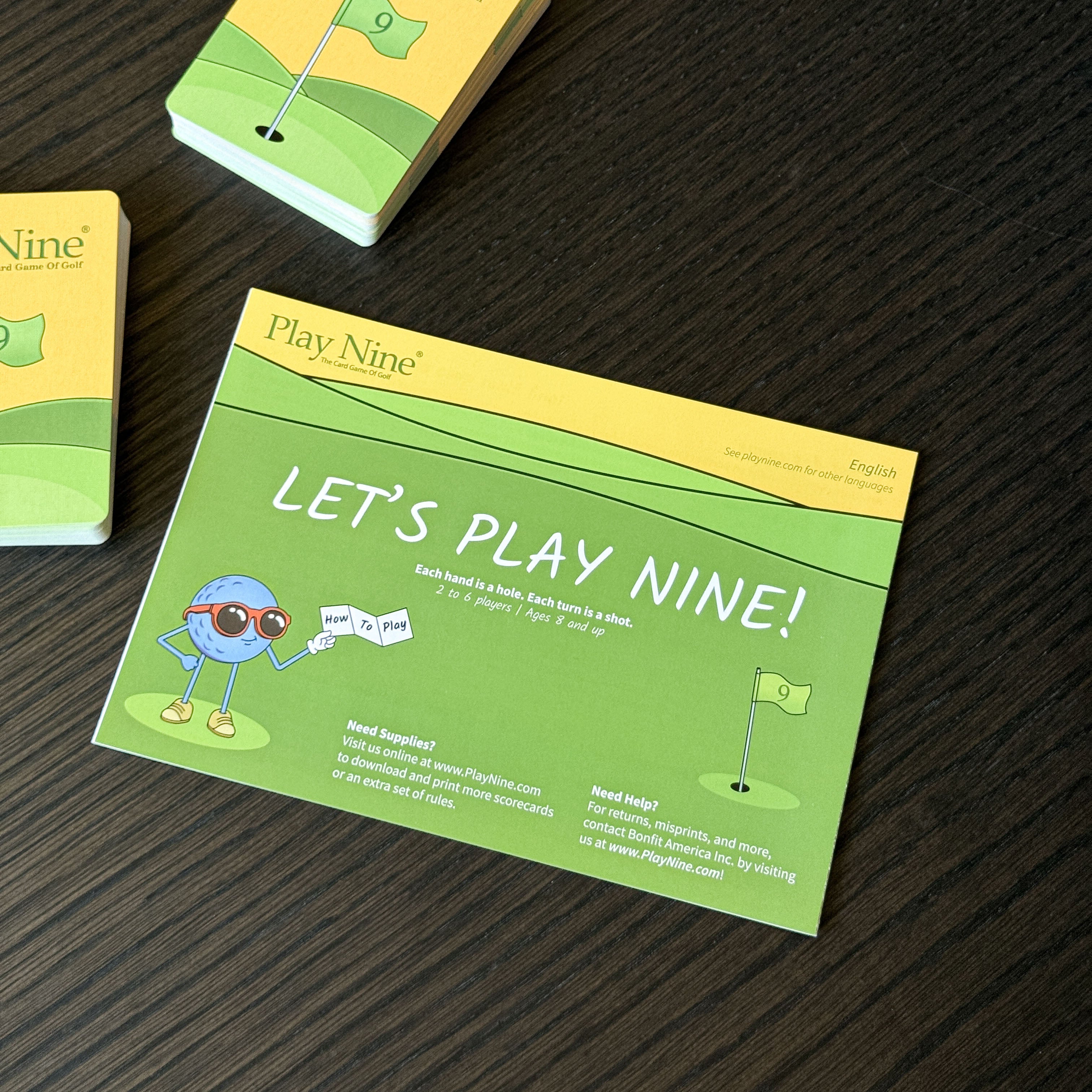 Play Nine: The Card Game of Golf