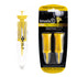 product image for yellow XLT performance brush tee by brush-t the innovative golf accessory company that makes unbreakable plastic golf tees.